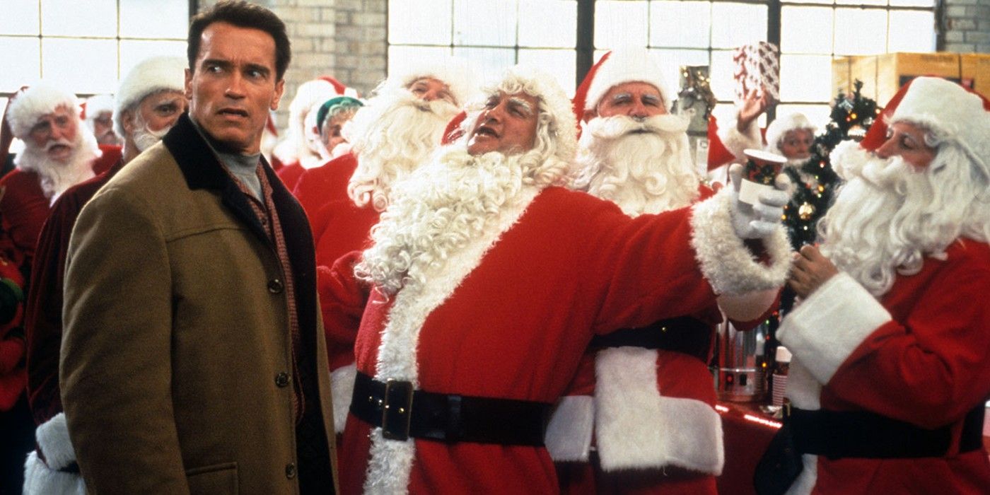 Howard fights Santas in Jingle All The Way