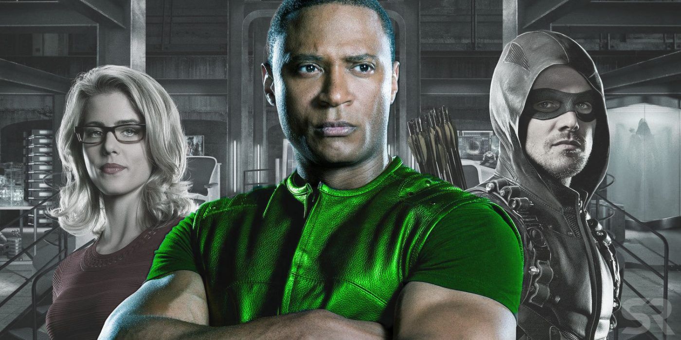 Arrow John Diggle as Green Lantern