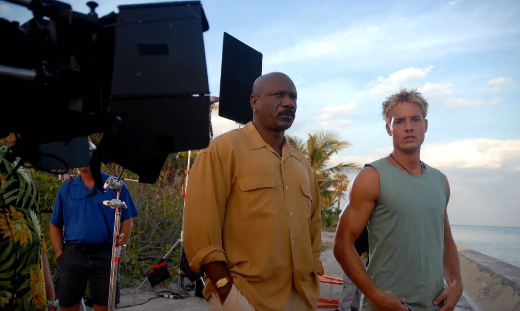 Behind The Scenes With Ving Rhames And Justin Hartley On Mercy Reef
