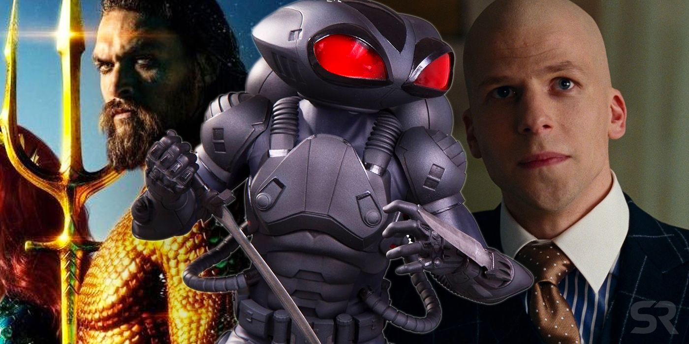 Black Manta Aquaman and Lex Luthor