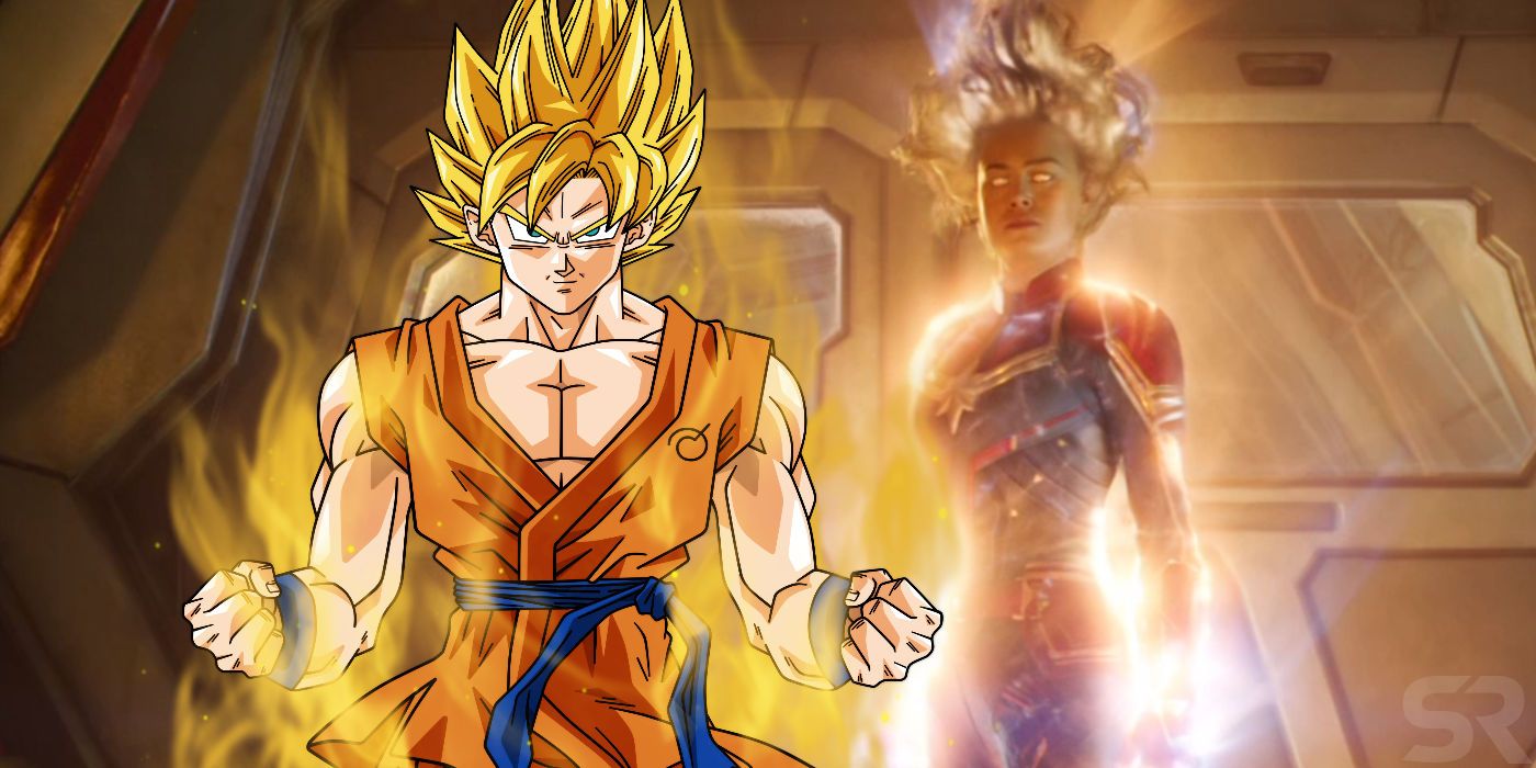 Captain Marvel Is An Inverted, Live-Action Dragon Ball Z