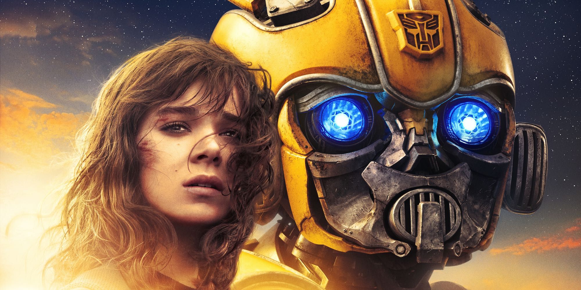 Bumblebee in his movie promo image.