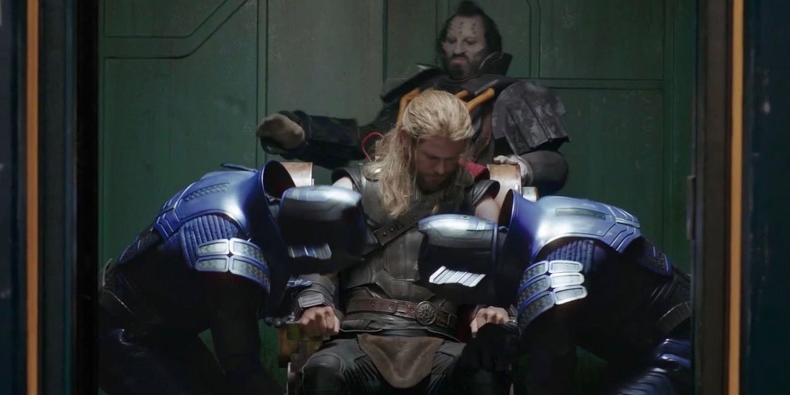 Chris Hemsworth as Thor in Thor Ragnarok