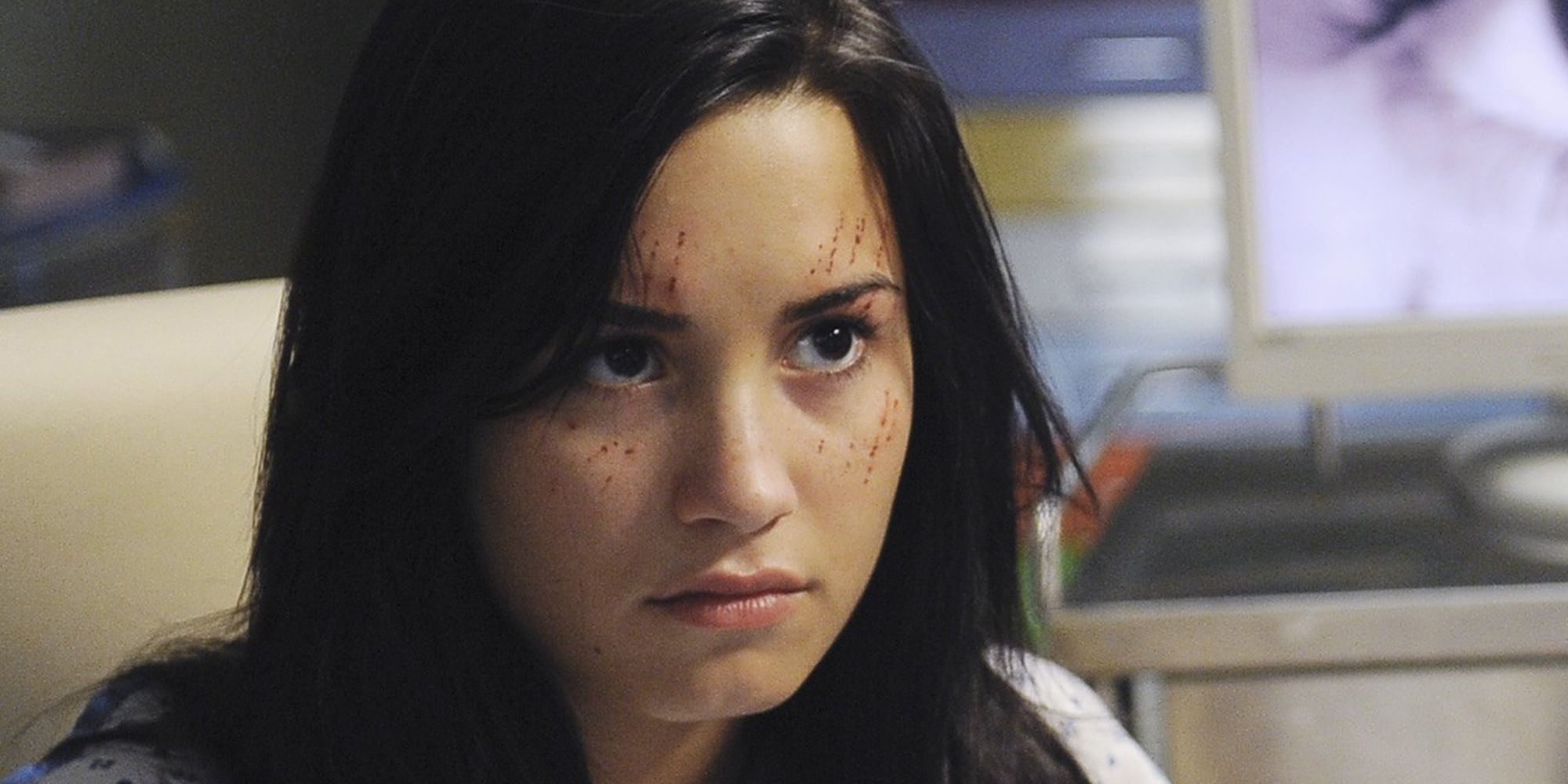 An image of Demi Lovato on Grey's Anatomy