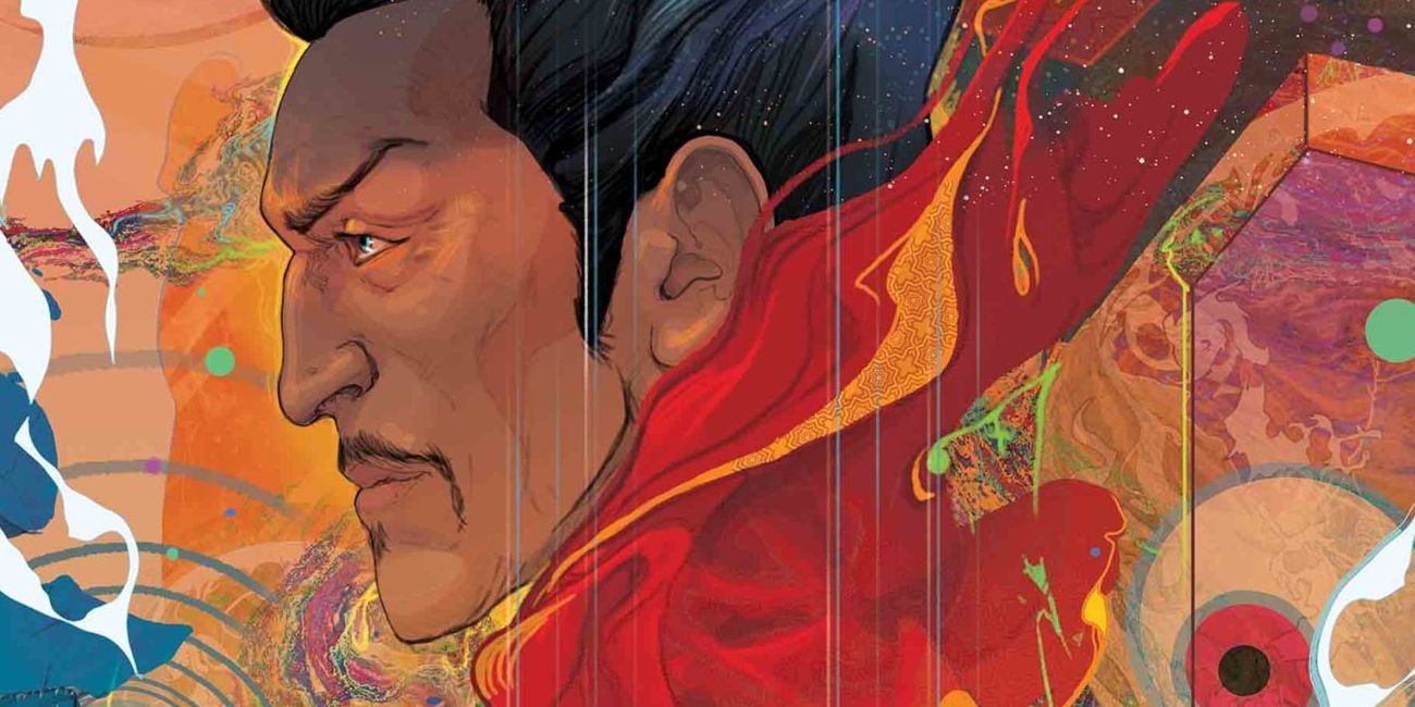 Doctor Strange in artwork for Marvel comics