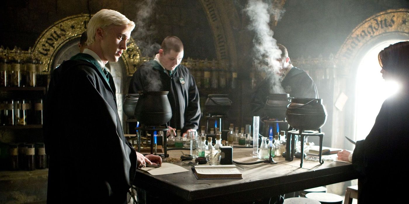 Draco in Potions Class