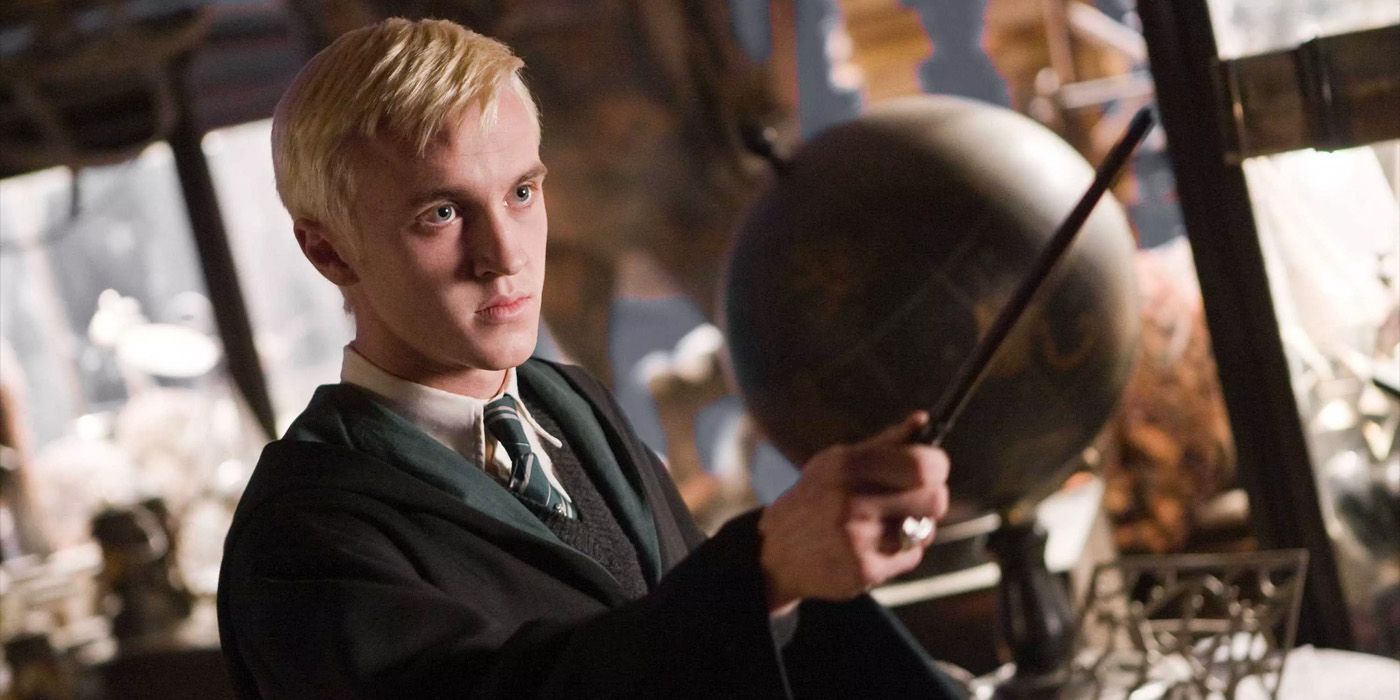 Draco with wand