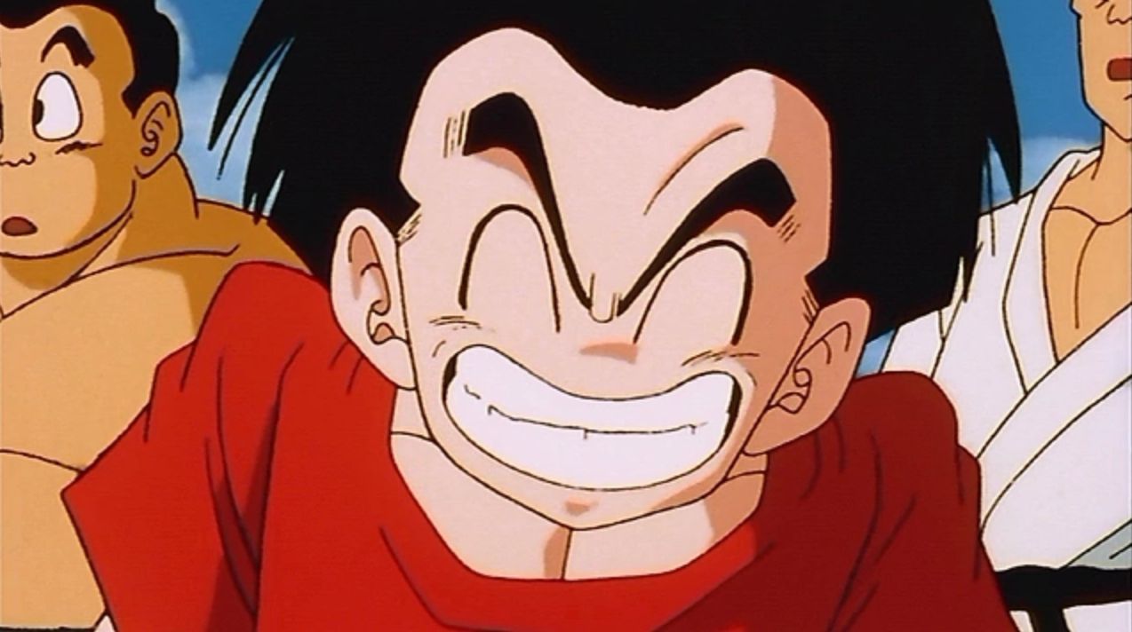 Dragon Ball Krillin Excited