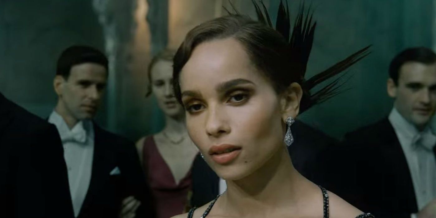 Leta Lestrange looking sad at a party in The Crimes Of Grindelwald