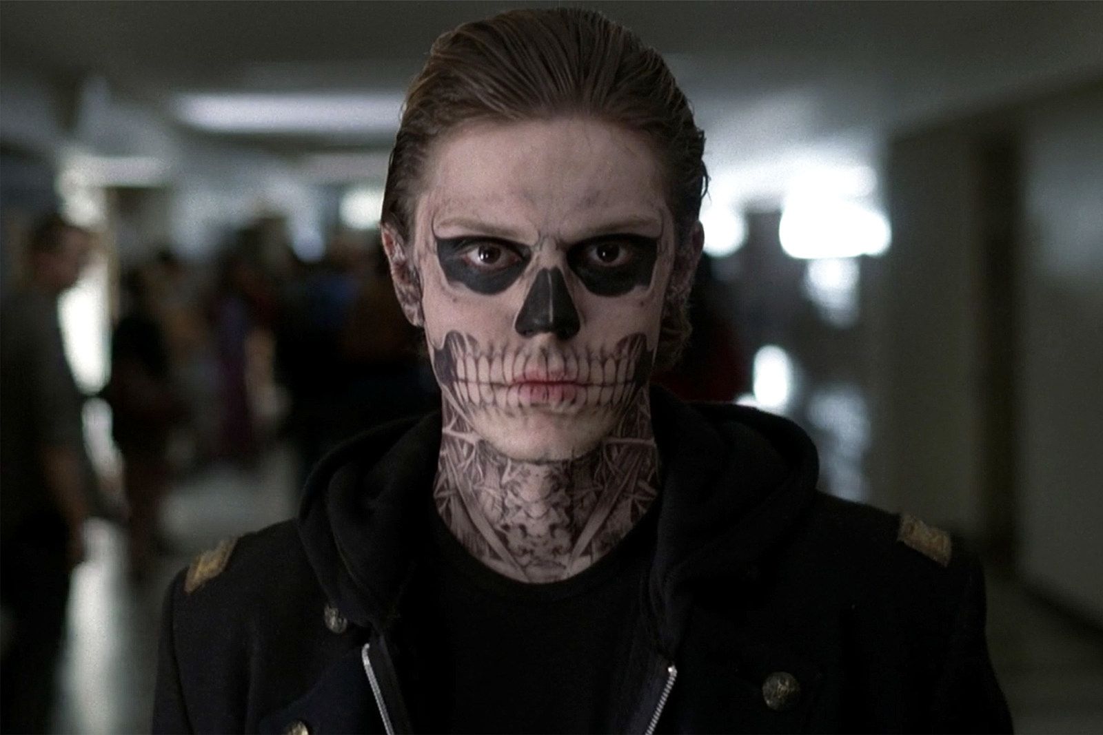 Featured American Horror Story Tate Langdon Skull Makeup