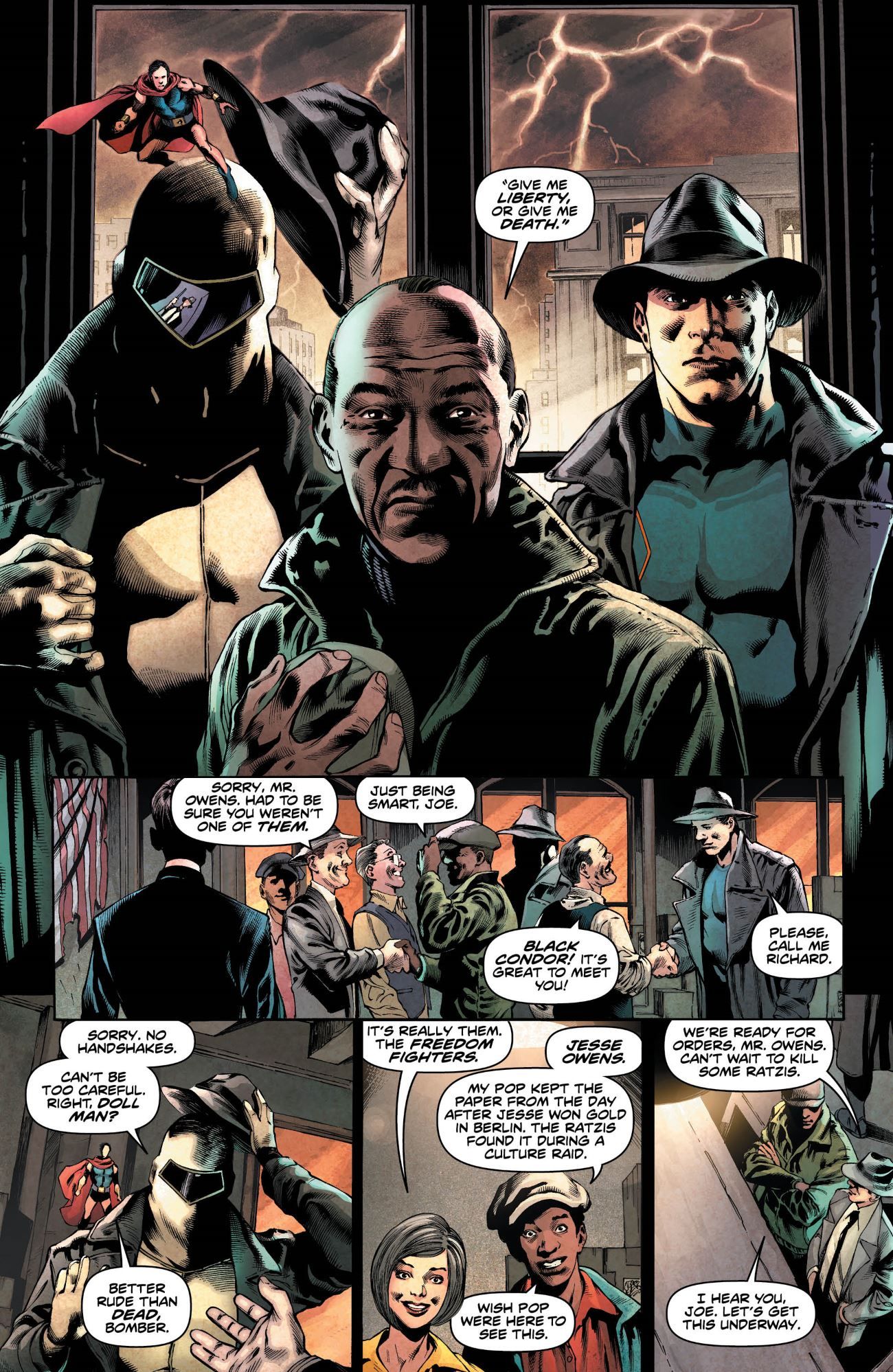 Freedom Fighters Comic Preview 3