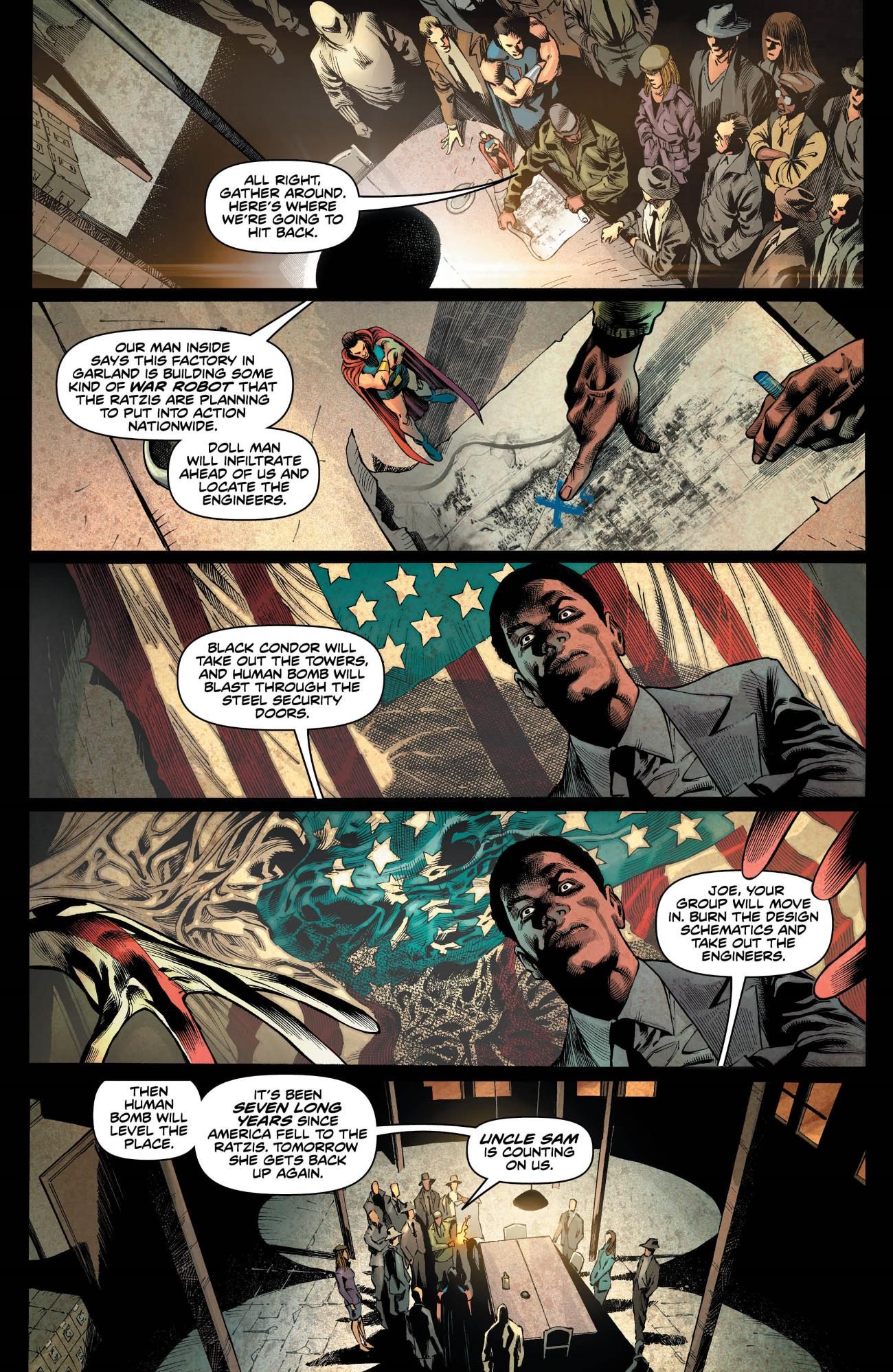 Freedom Fighters Comic Preview 5
