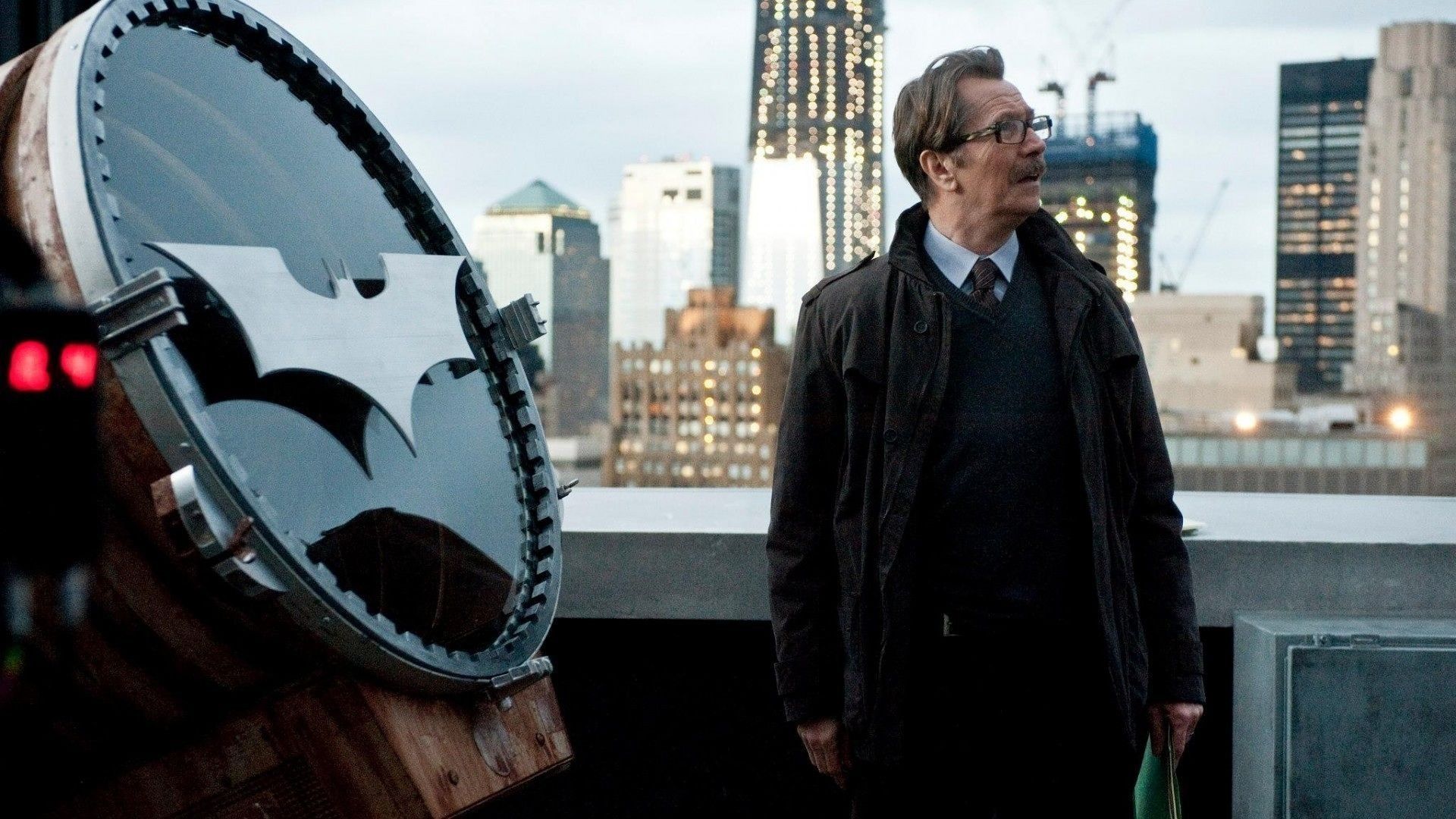 Gary Oldman as Commissioner Gordon in The Dark Knight trilogy