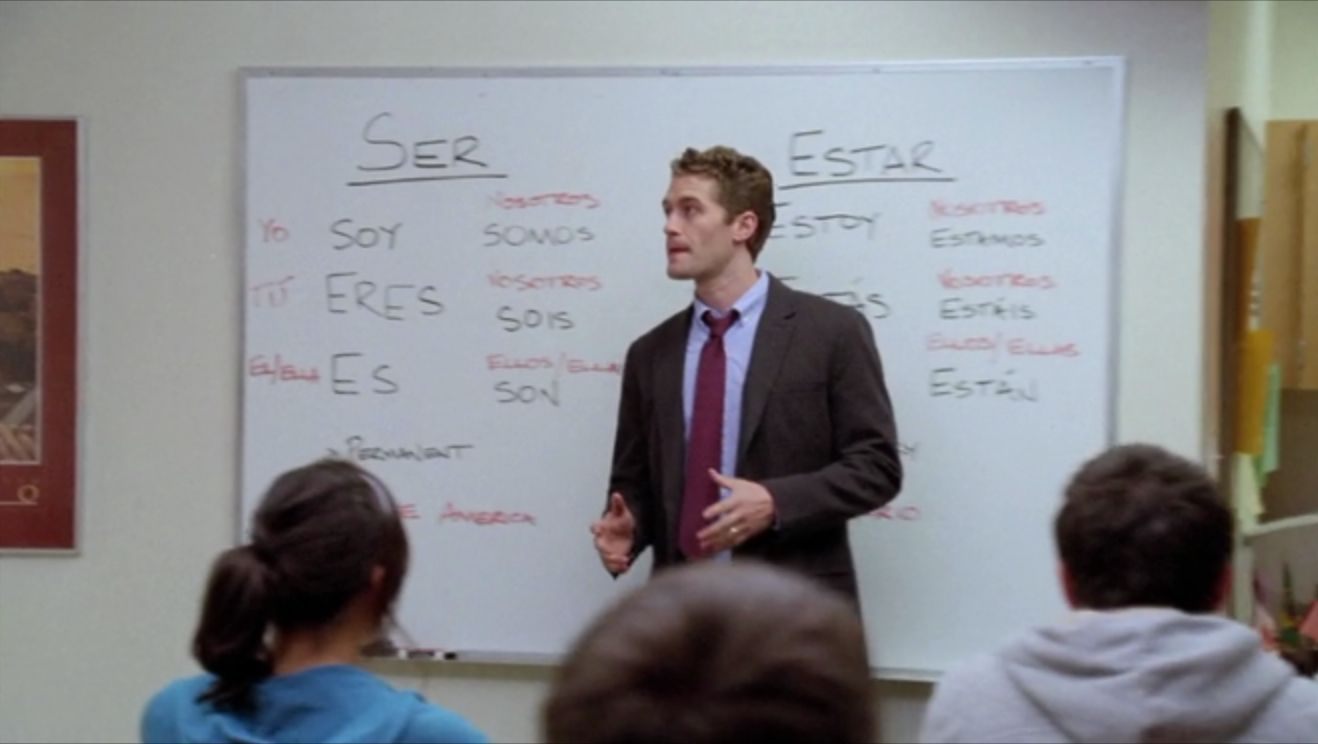 Glee Will Schuester Teaching Spanish