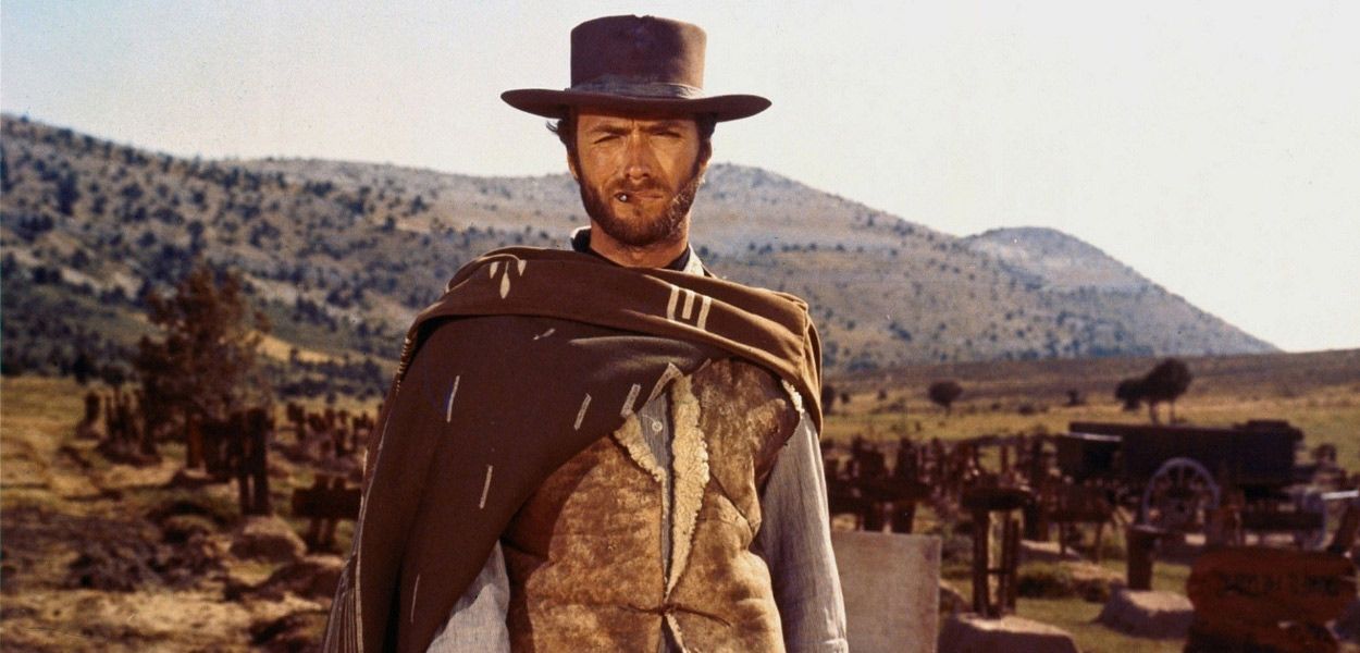 Clint Eastwood as the Man With No Name in The Good the Bad and the Ugly