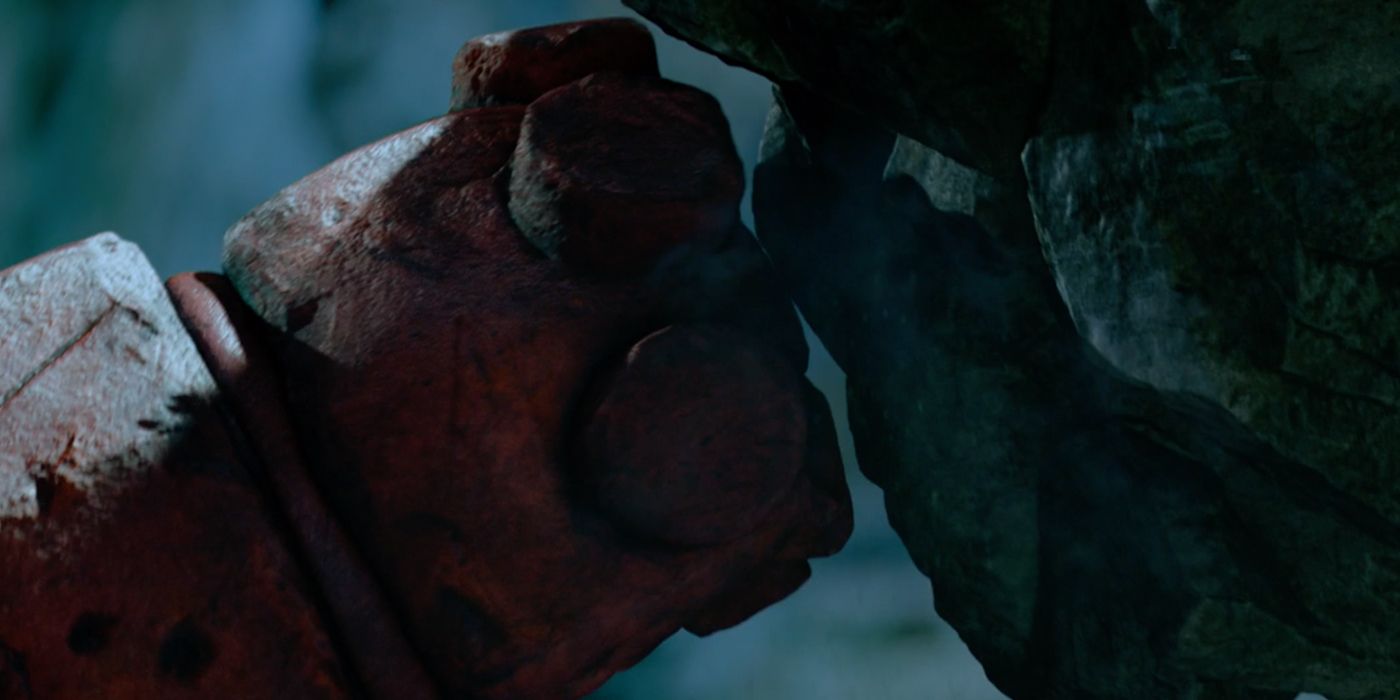 Hellboy big hand punch