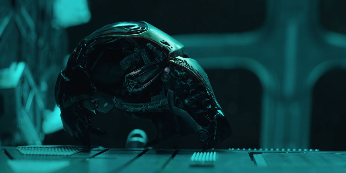 Iron Man Helmet in Avengers Endgame