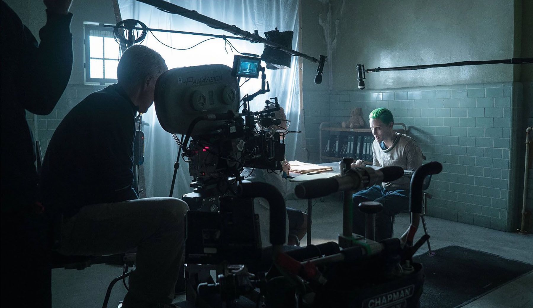 Jared Leto Behind the Scenes in Suicide Squad