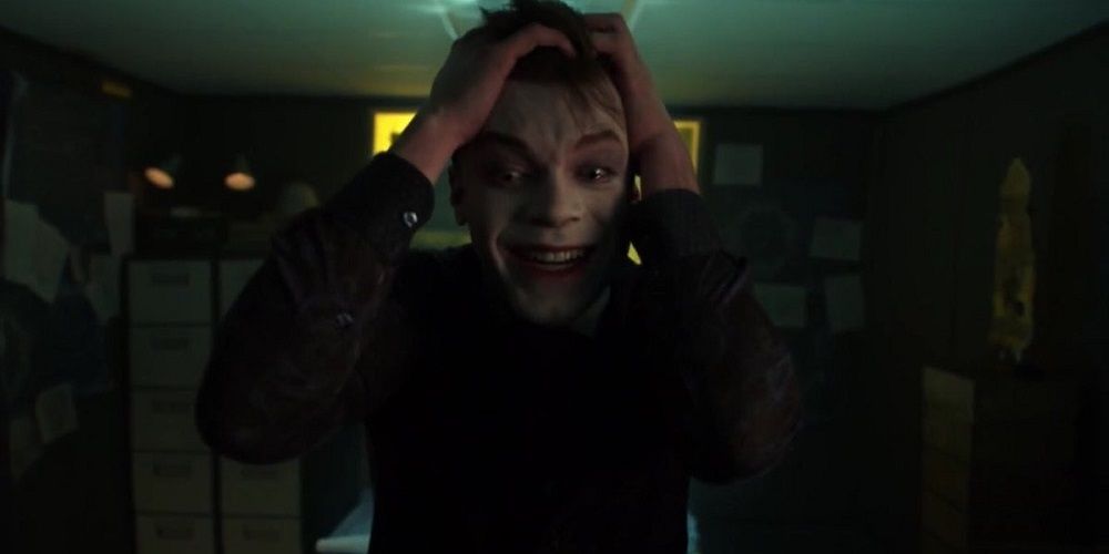 Jeremiah as the Joker in Gotham