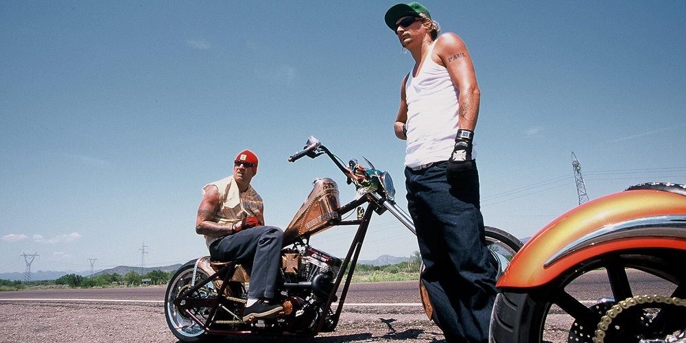 Jesse James and Kid Rock in Motorcycle Mania