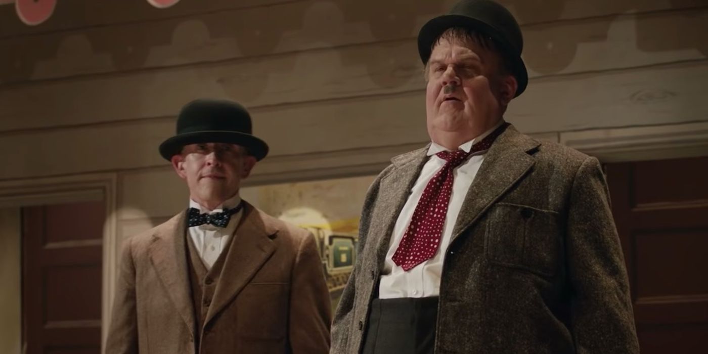 John C Reilly and Steve Coogan as Laurel and Hardy in Stan and Ollie