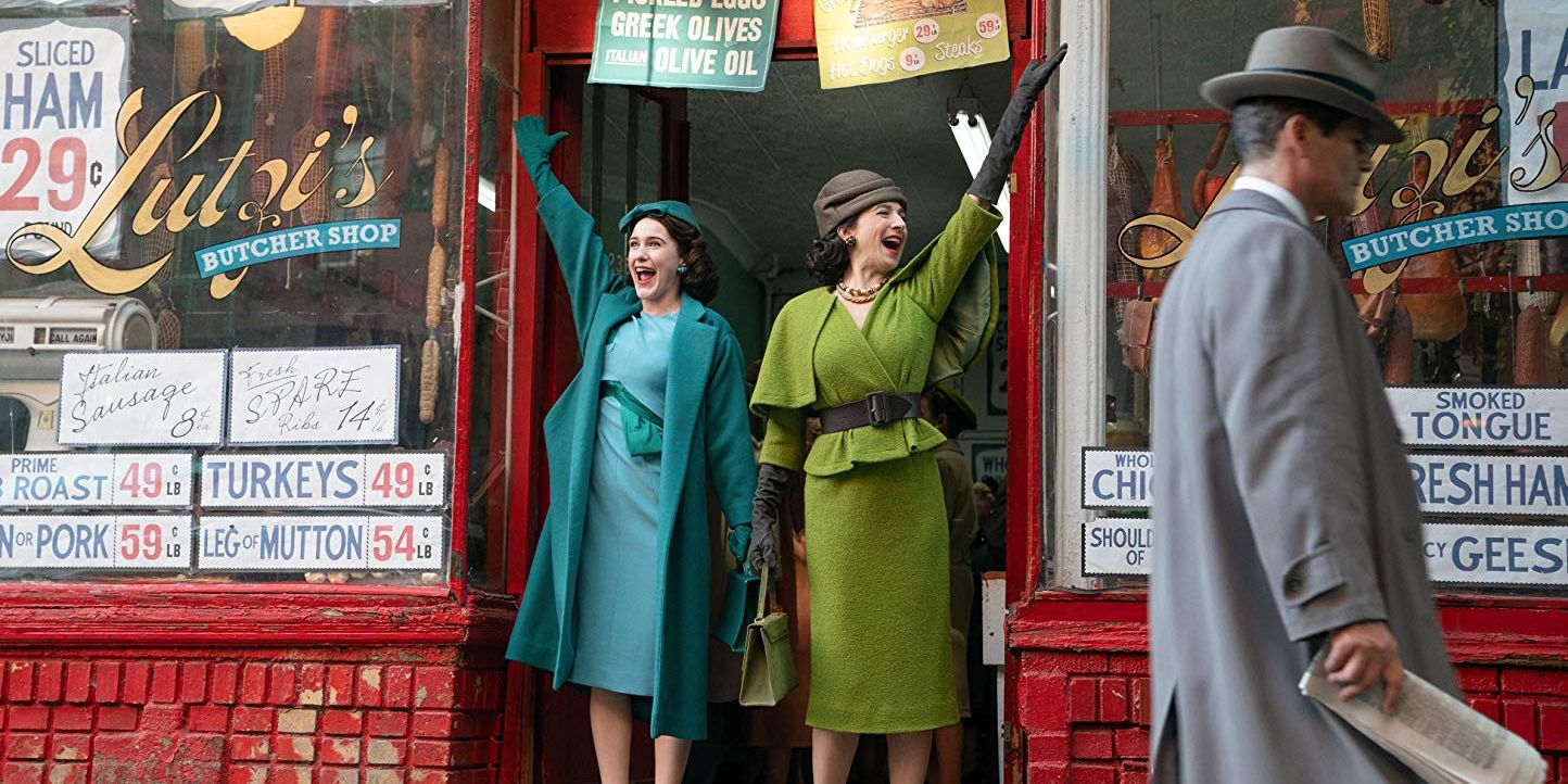 midge and rose on the marvelous mrs maisel