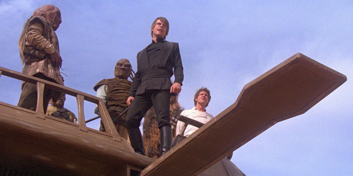 Mark Hamill as Luke Skywalker in Star Wars Episode VI Return of the Jedi
