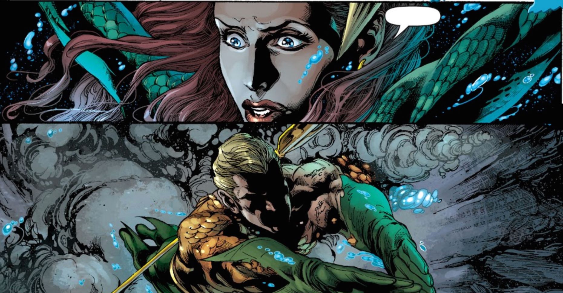 Mera And Arthur Seal The Trench In Aquaman Volume 7 Issue 4