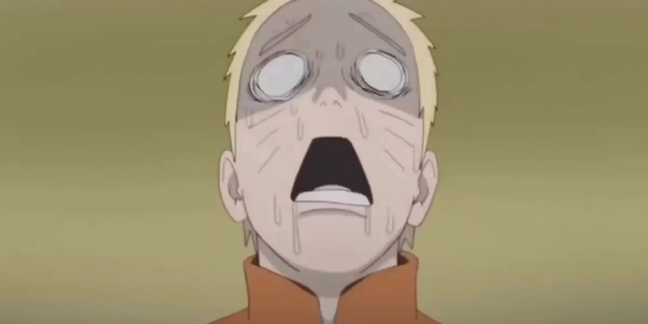 Naruto is out cold in Boruto