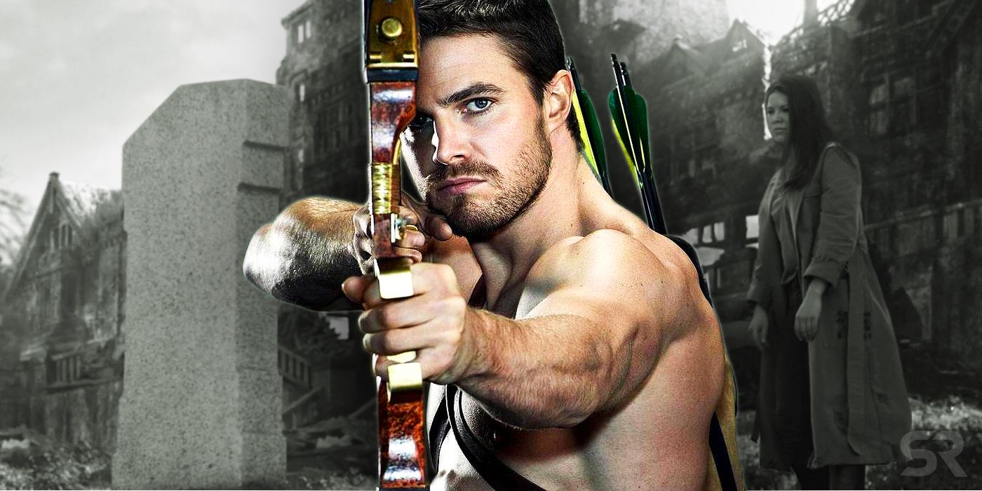 Oliver and Emiko Queen as Green Arrows