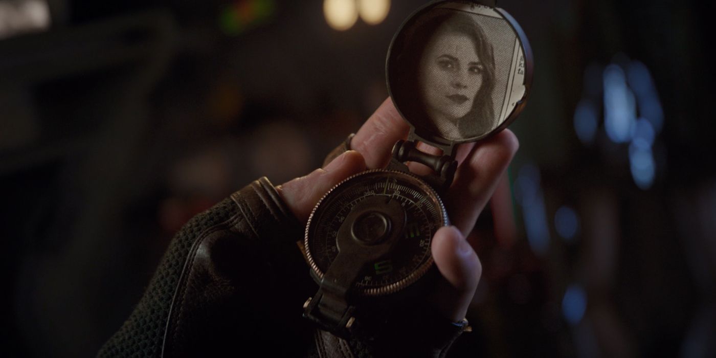 Peggy photo compass in Avengers Endgame