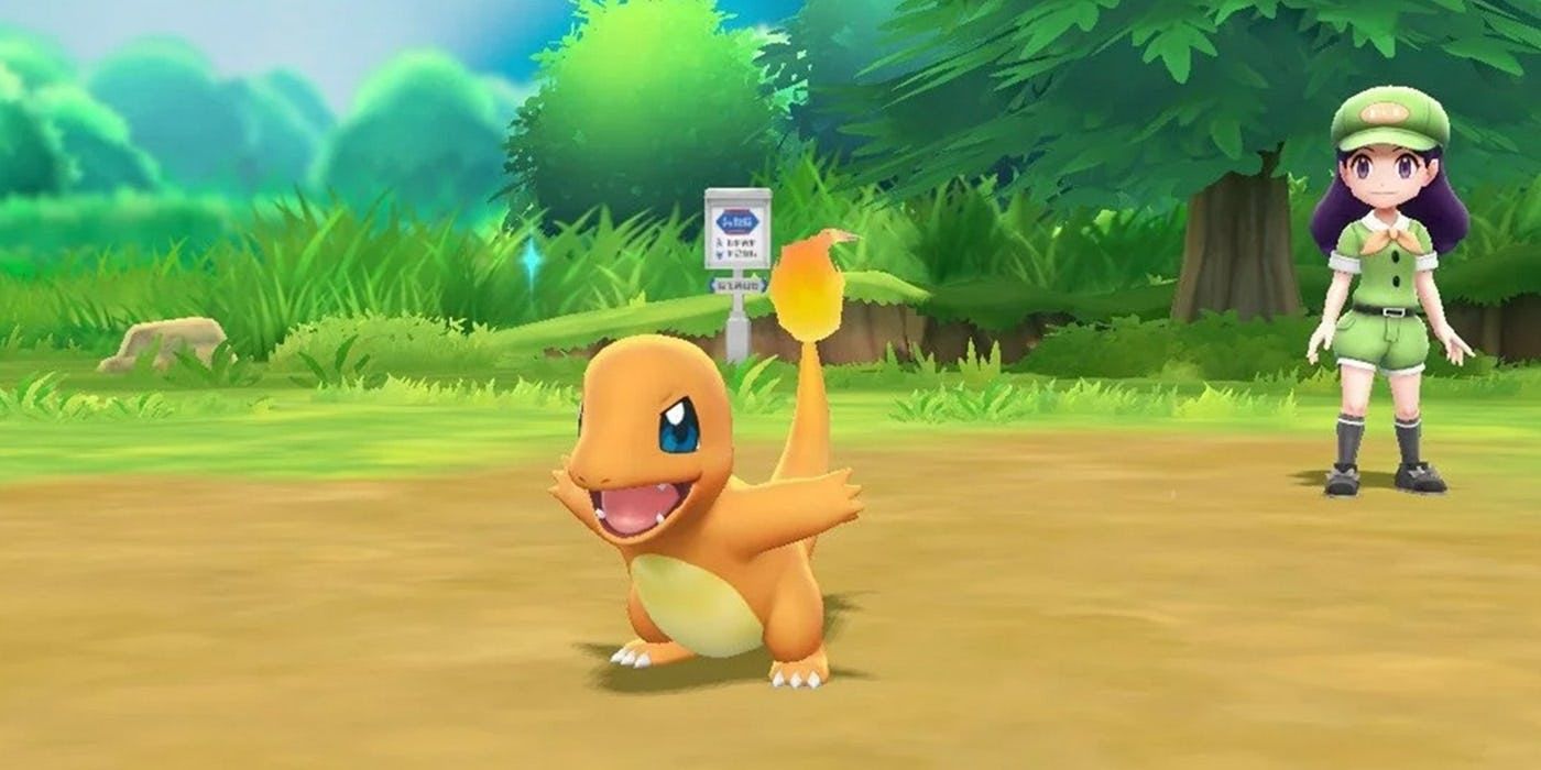 Charmander in Lets Go Pikachu