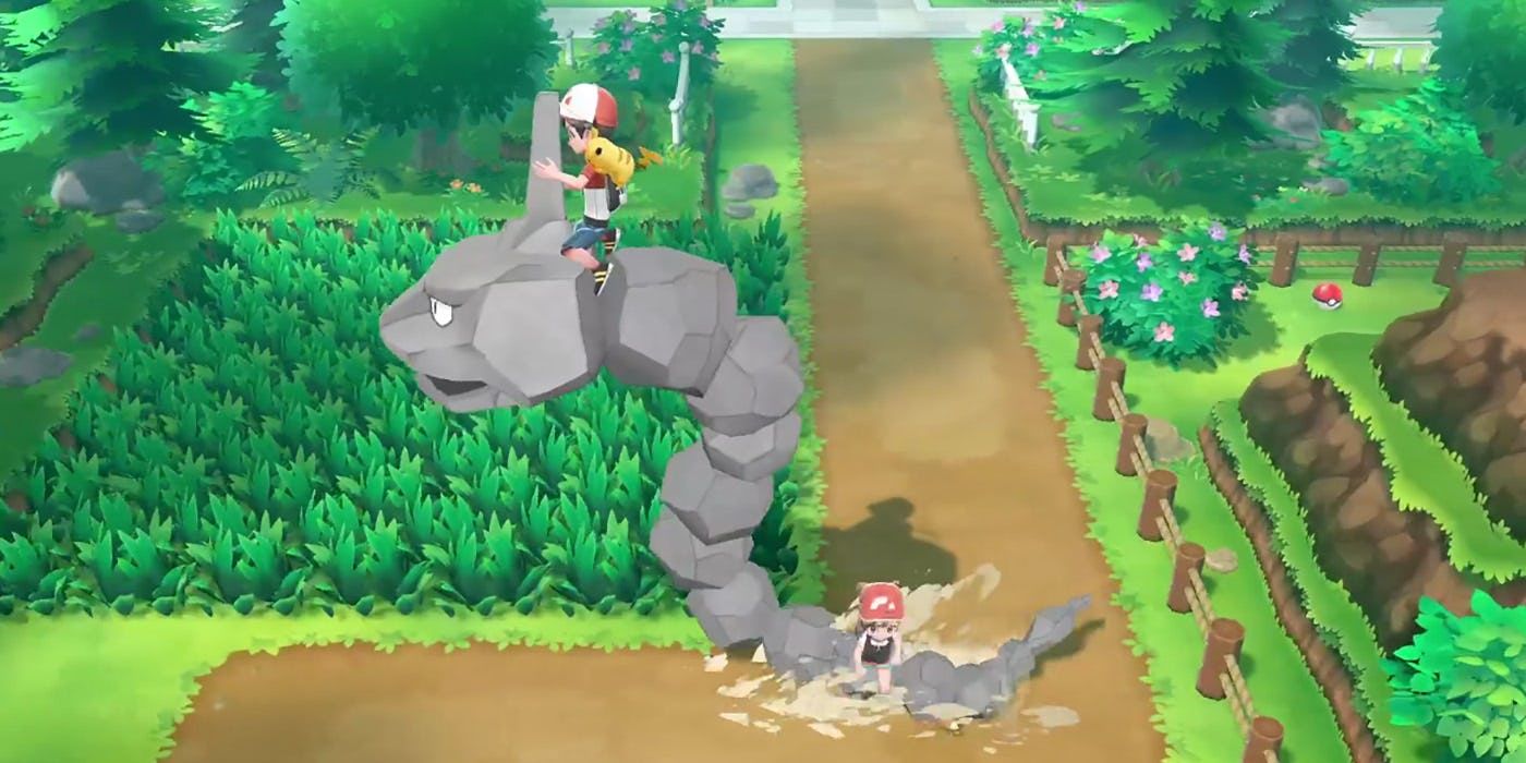 Onix in Lets Go Pikachu