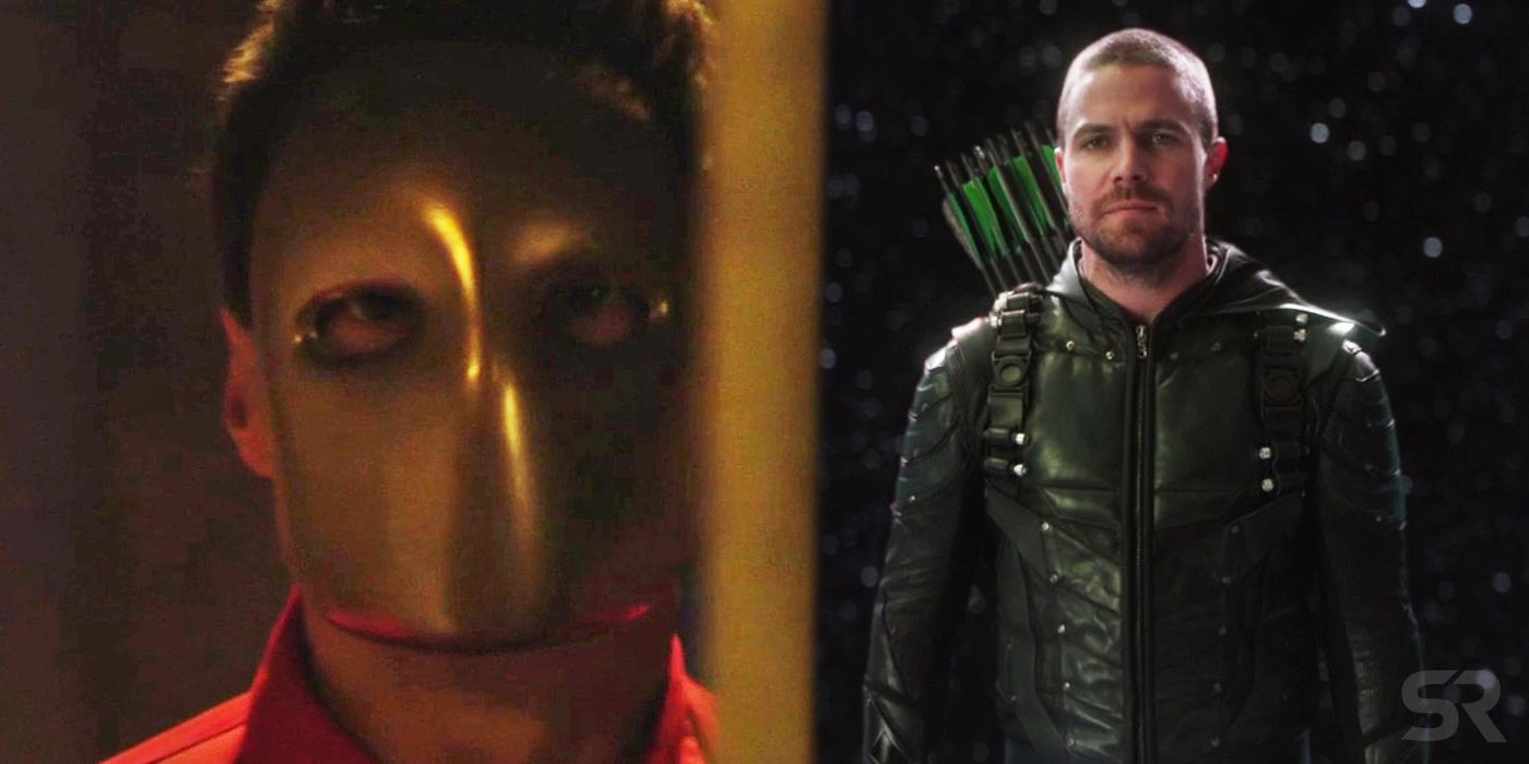 Psycho-Pirate and Oliver Queen in Arrowverse Elseworlds Crossover