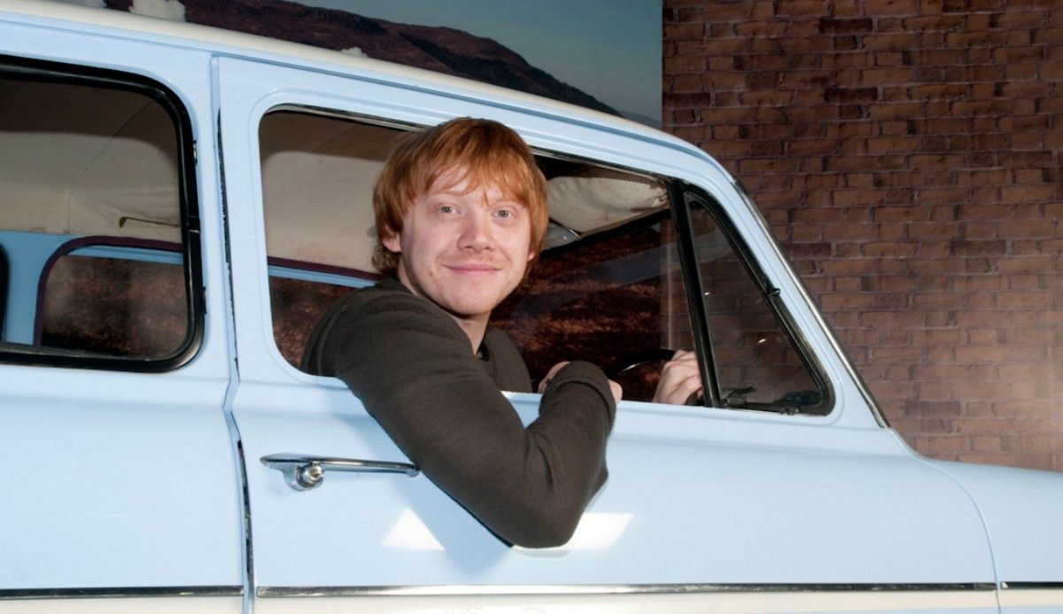 Ron Weasley In Car