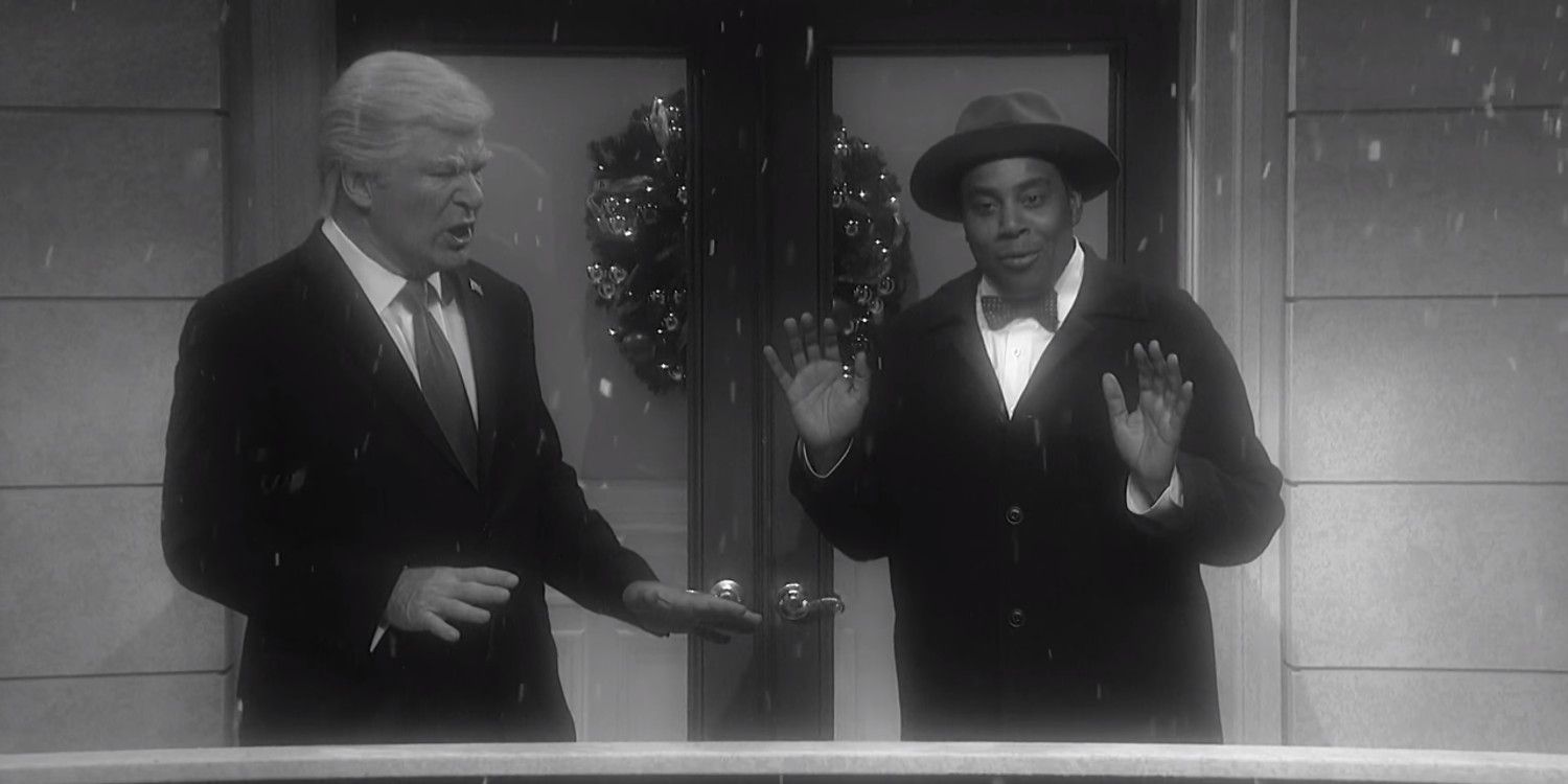 SNL Saturday Night Live It's A Wonderful Life Parody Donald Trump Alec Baldwin Kenan Thompson
