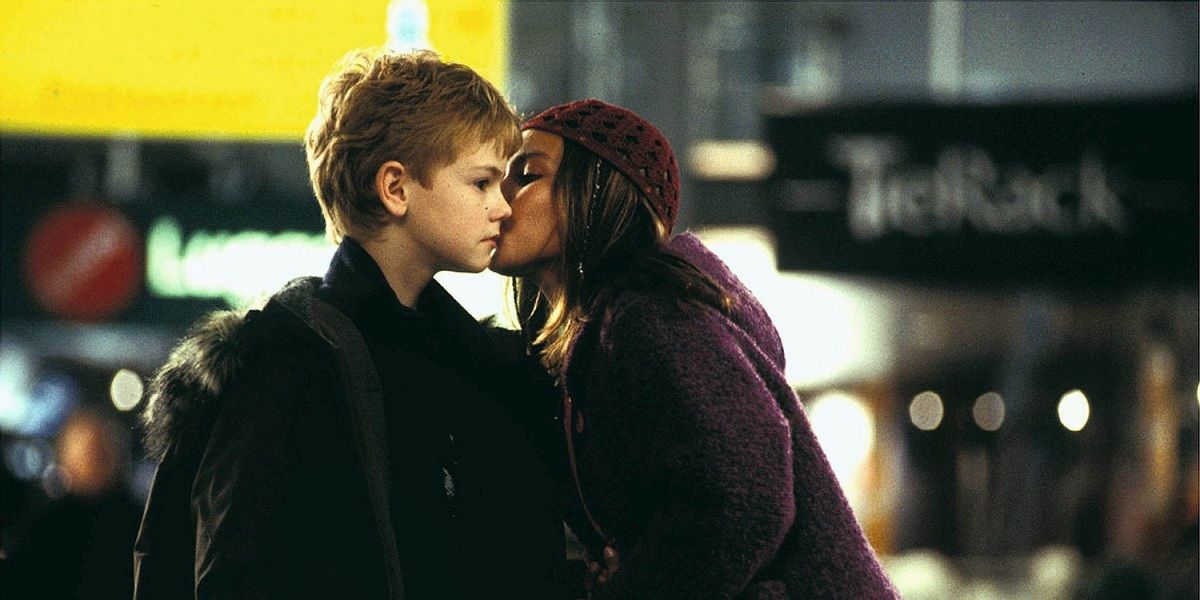 Sam and Joanna in Love Actually