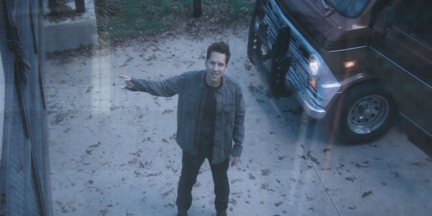 Scott Lang na câmera mais próxima em Avengers Endgame