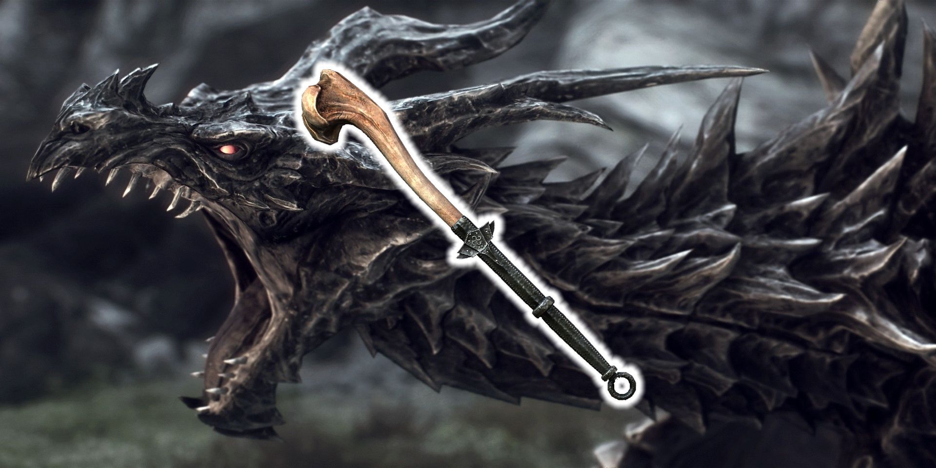 The Dragonbone Warhammer in The Elder Scrolls V: Skyrim.