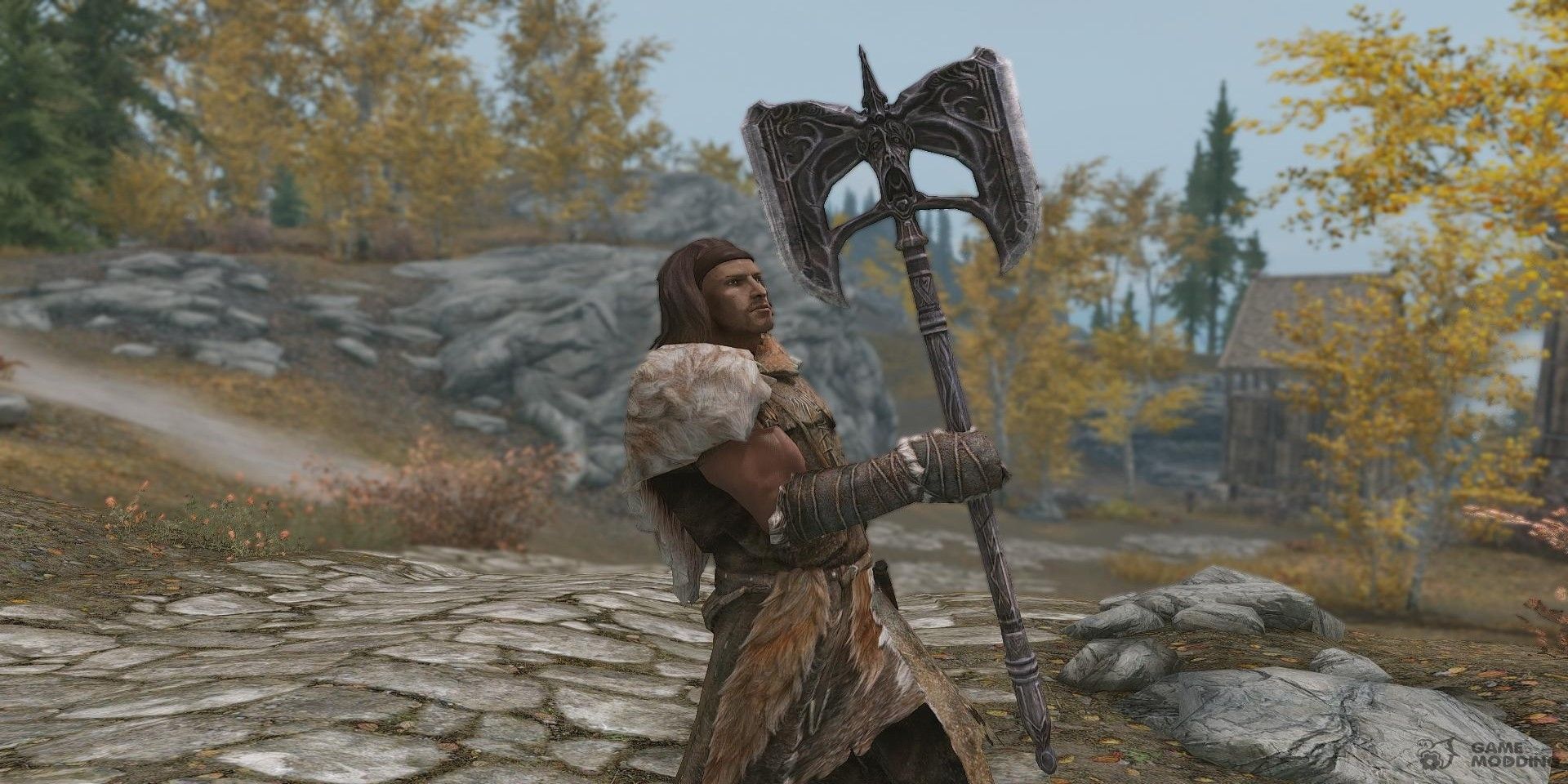 The Wuuthrad axe in The Elder Scrolls V: Skyrim.