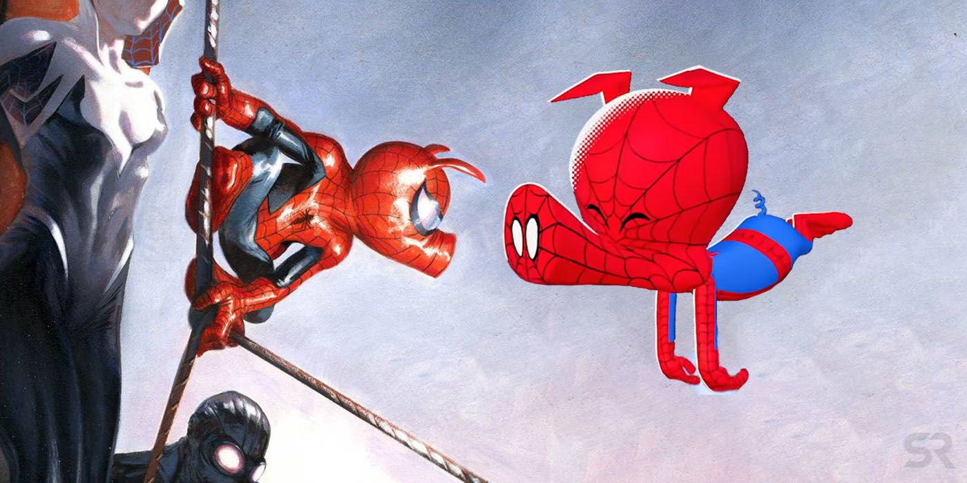 Spider-Ham's Comic Backstory (And What The Spider-Verse Movie Changed)