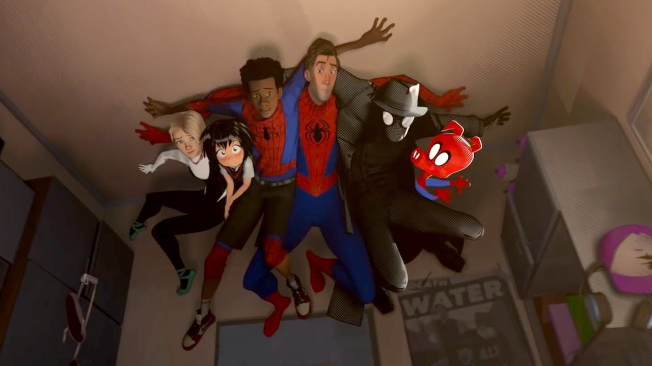 Spider-Man Into the Spider-Verse Hiding From Roommate