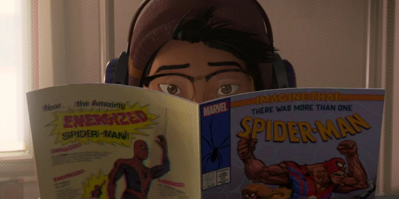 Miles' Best friend in Into The Spider-Verse