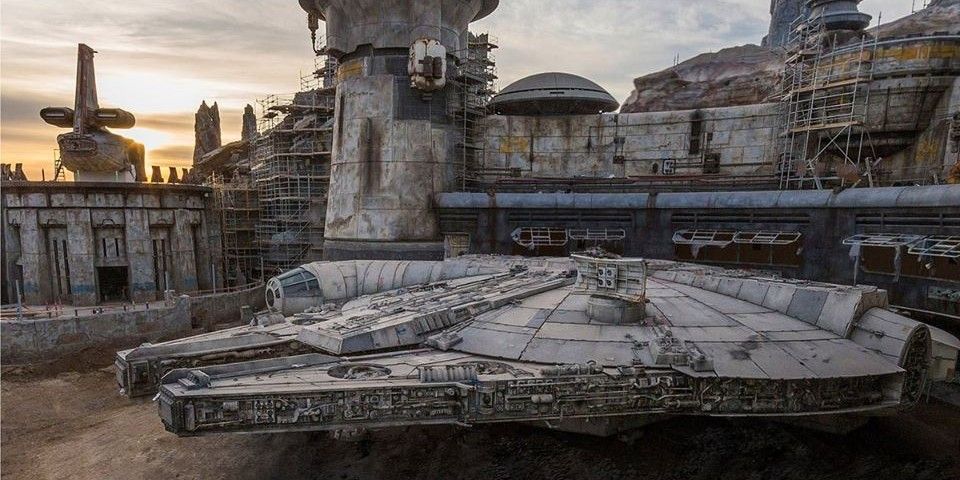 Star Wars: Galaxy's Edge Millennium Falcon Officially Revealed In Photo