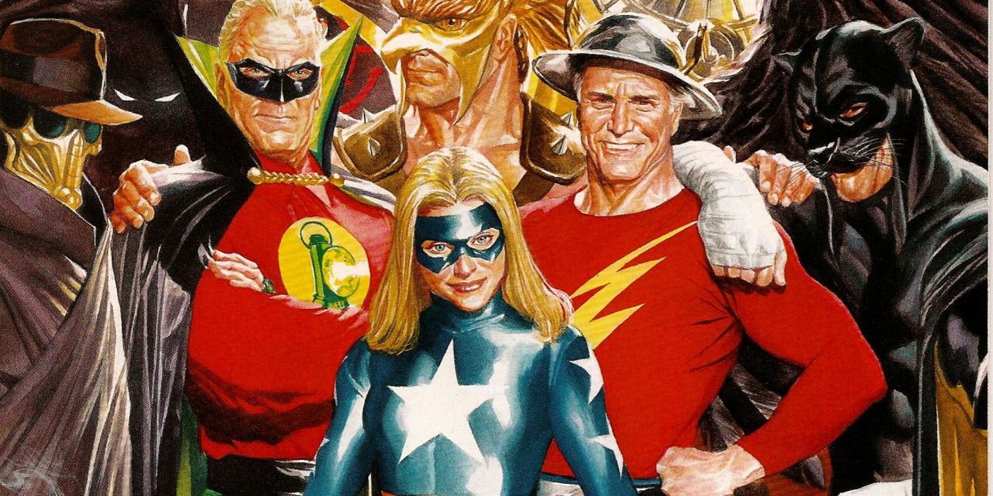 Stargirl and Justice Society of America by Alex Ross