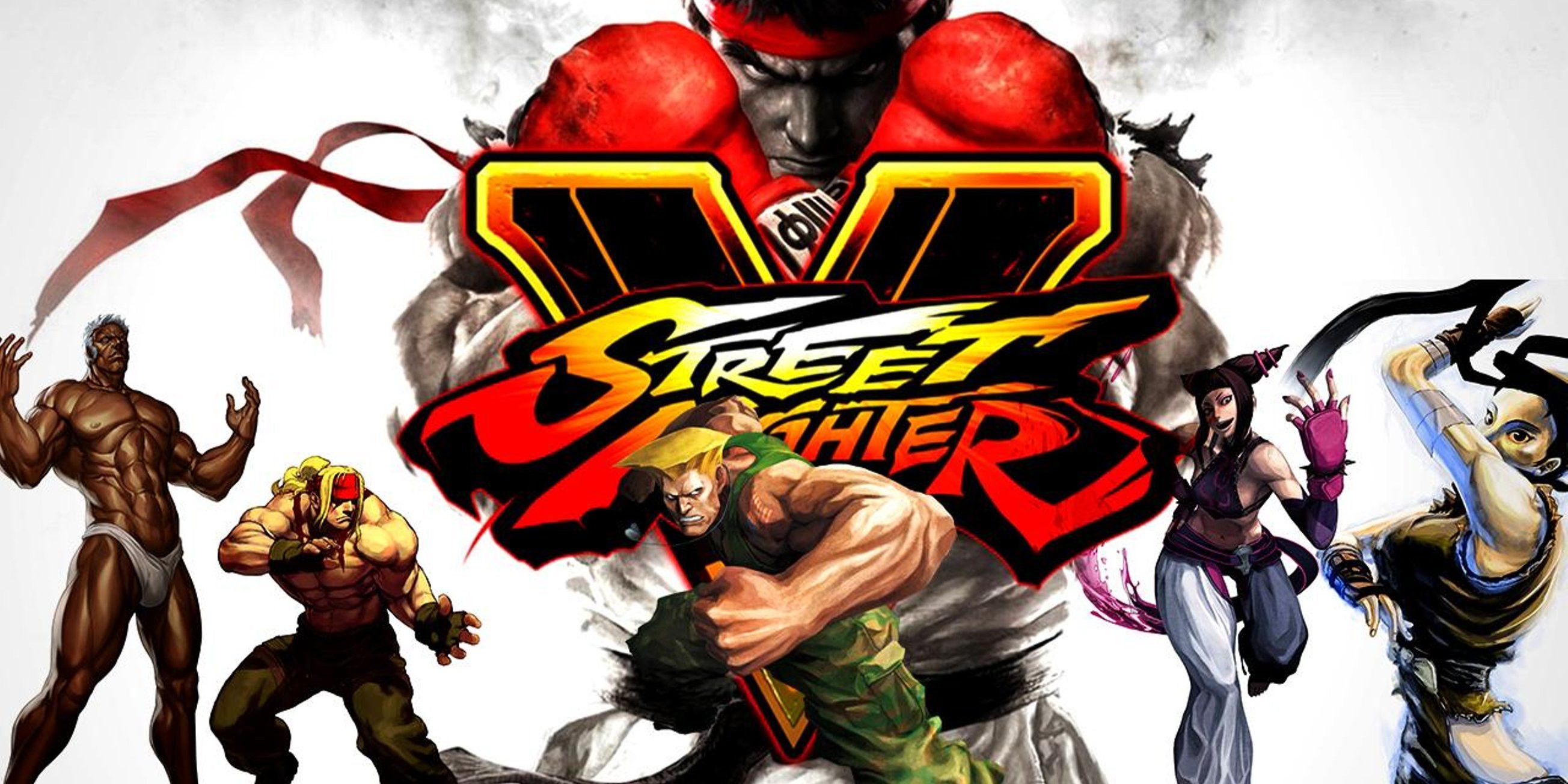Street Fighter V Cover and Character Image
