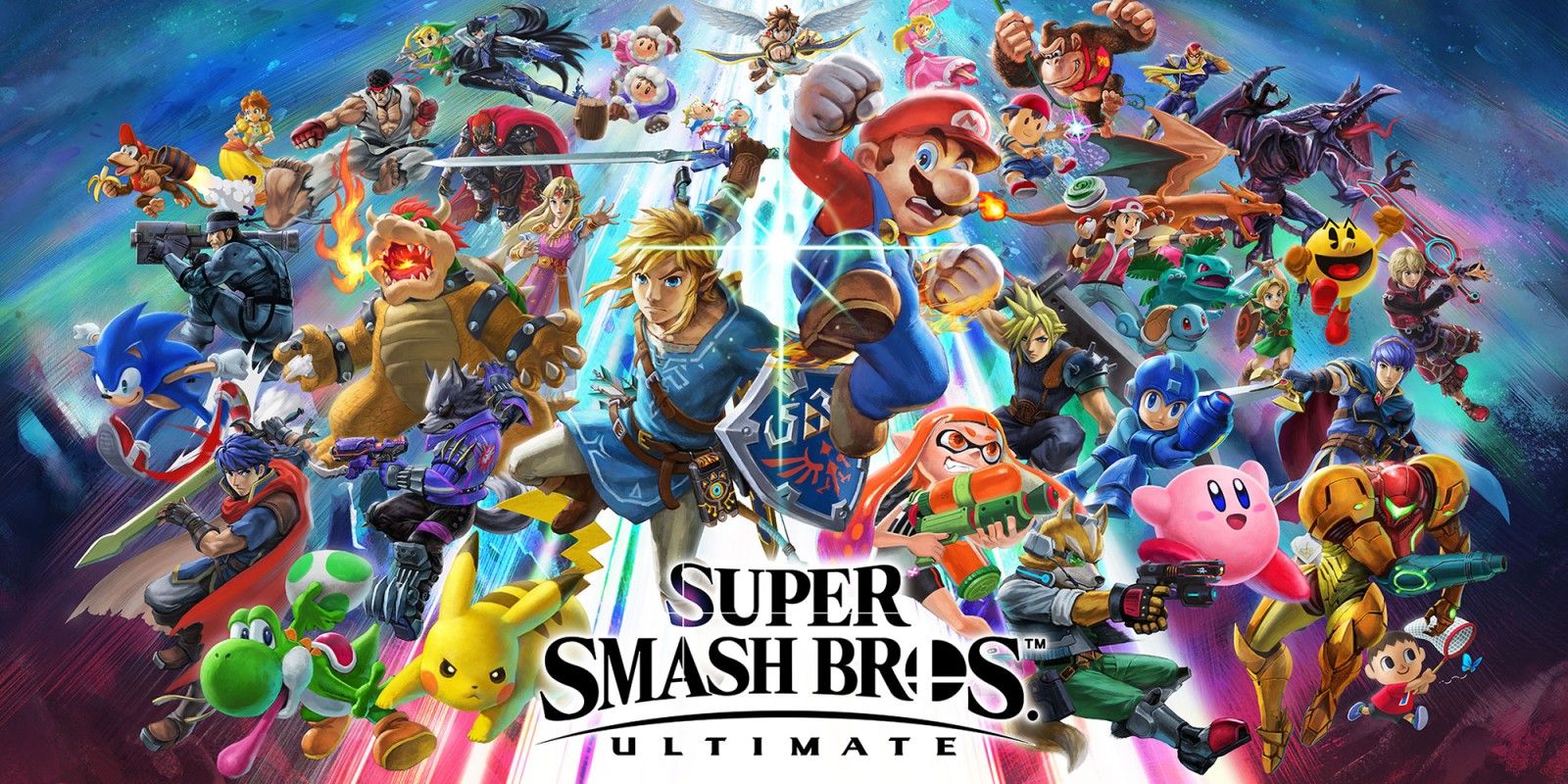 Super Smash Bros. Ultimate Cover Art Poster