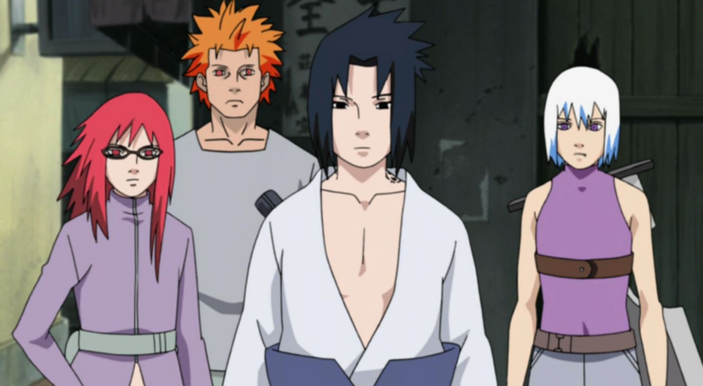 Team Taka In Naruto Shippuden