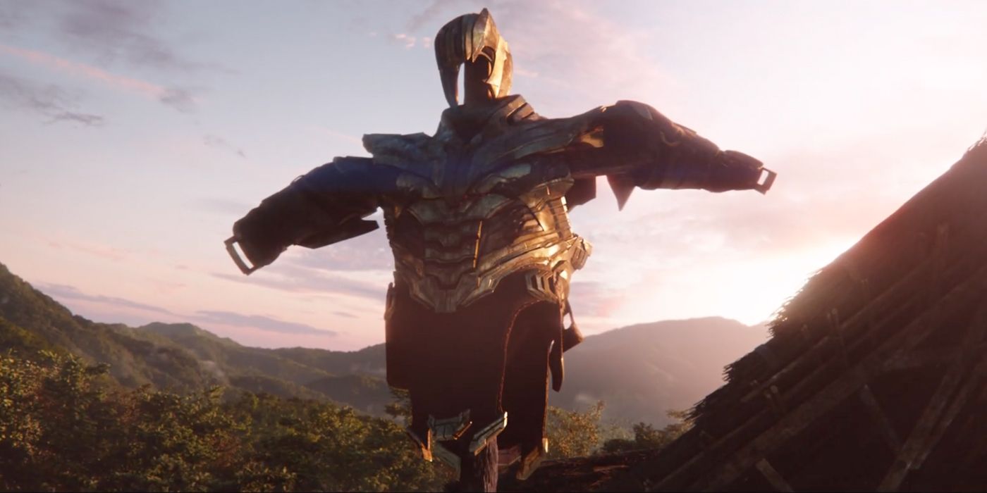 Thanos armor in Avengers Endgame