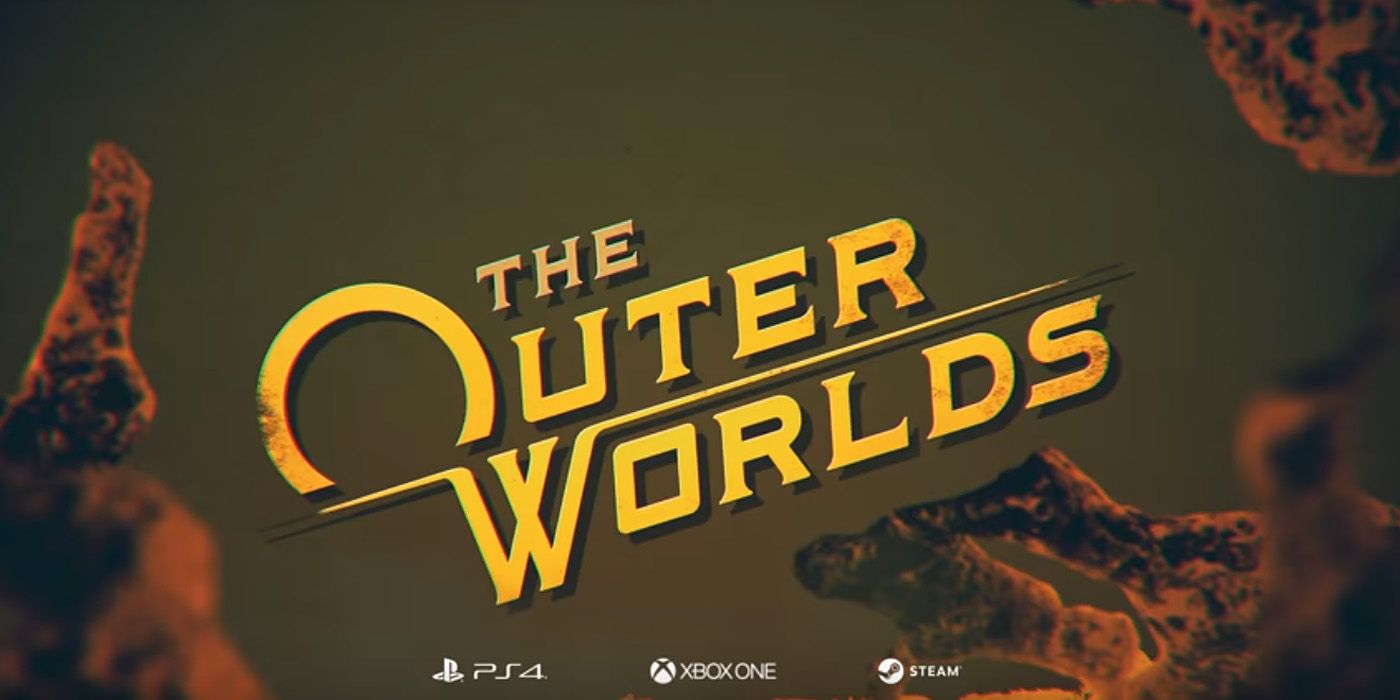 The Outer Worlds Title Screen
